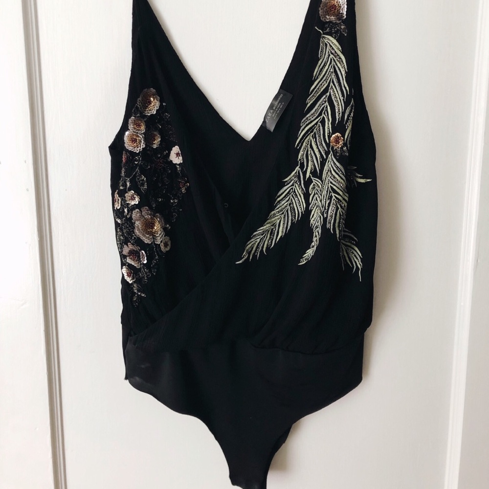 Beadwork body suit